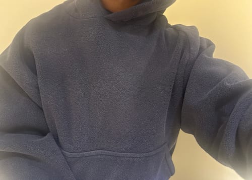 Customer photo review of Polar Fleece Regular Fit Hoodie - Yeezy Gap - 3 Colors Available