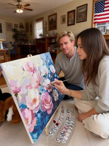 Customer photo review of Beautiful Watercolor Floral