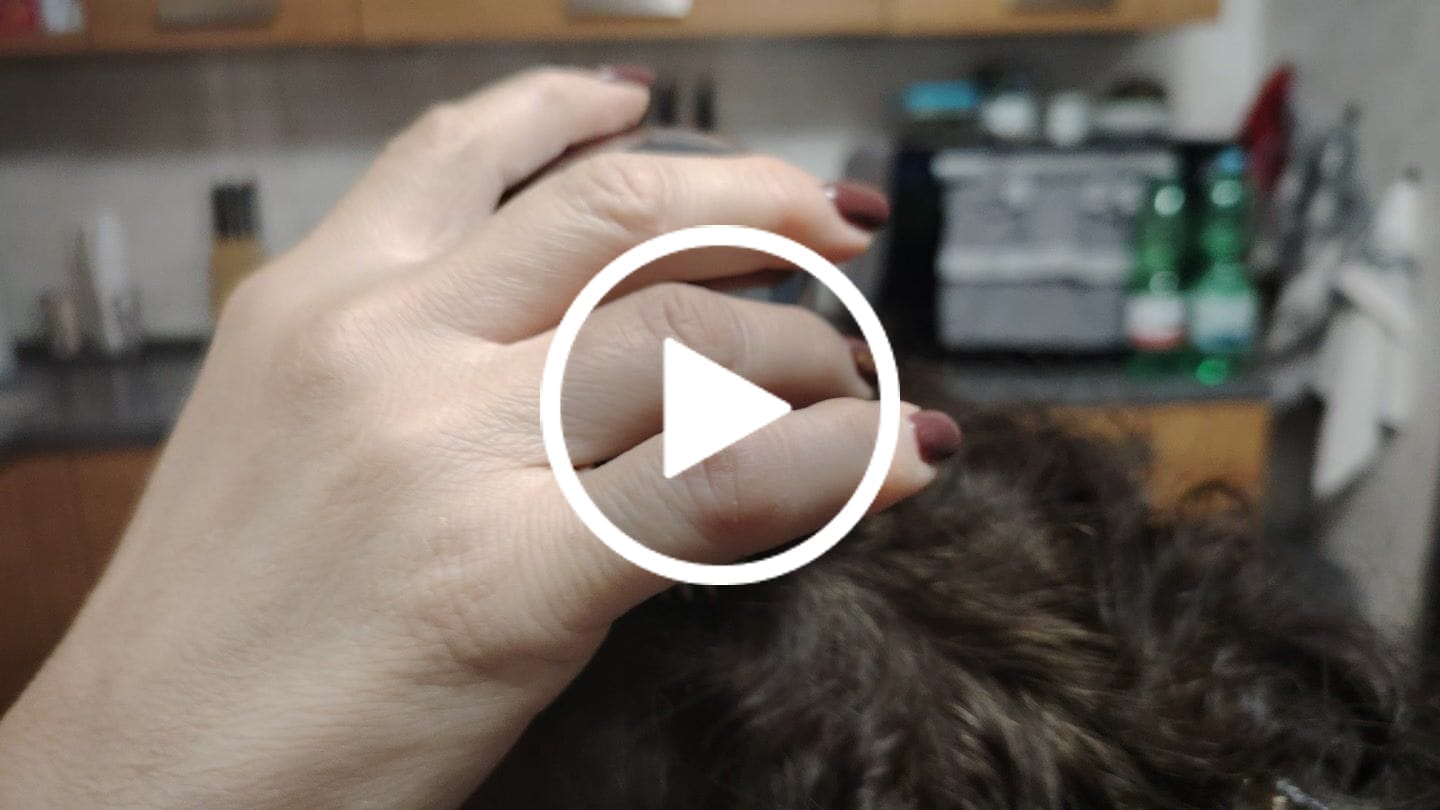 Customer video review of hair rave