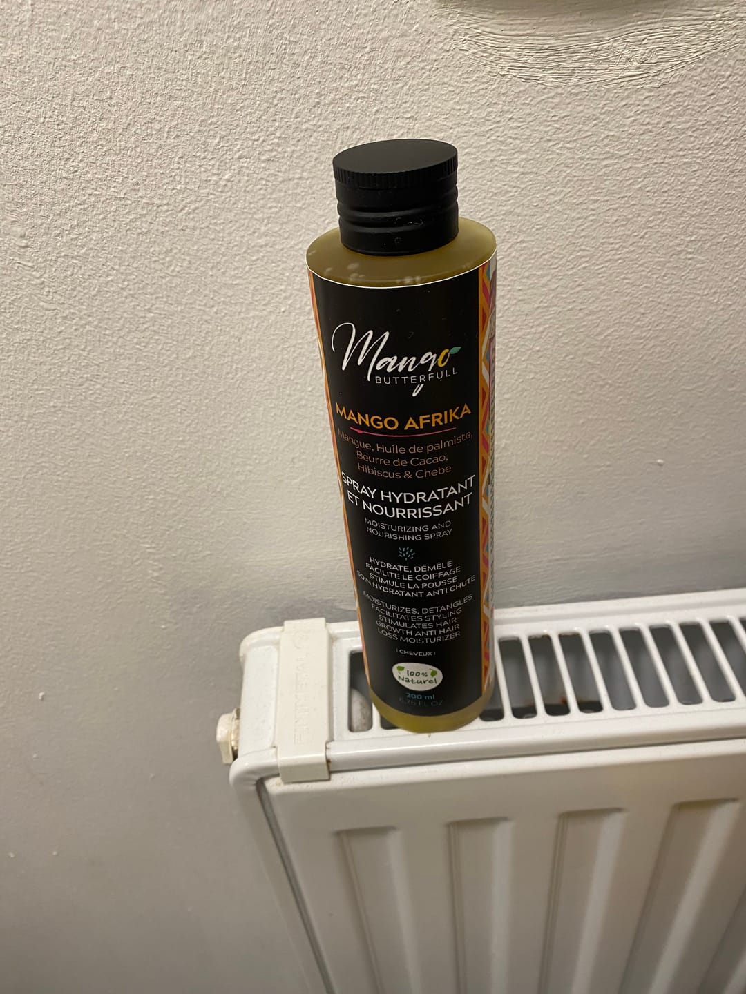 Customer photo review of Spray Hydratant et nourrissant - MANGO AFRIKA