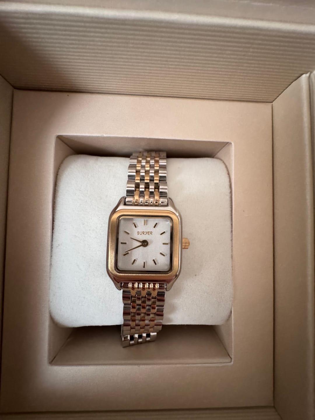 Customer photo review of Macy Petite Gold Silver