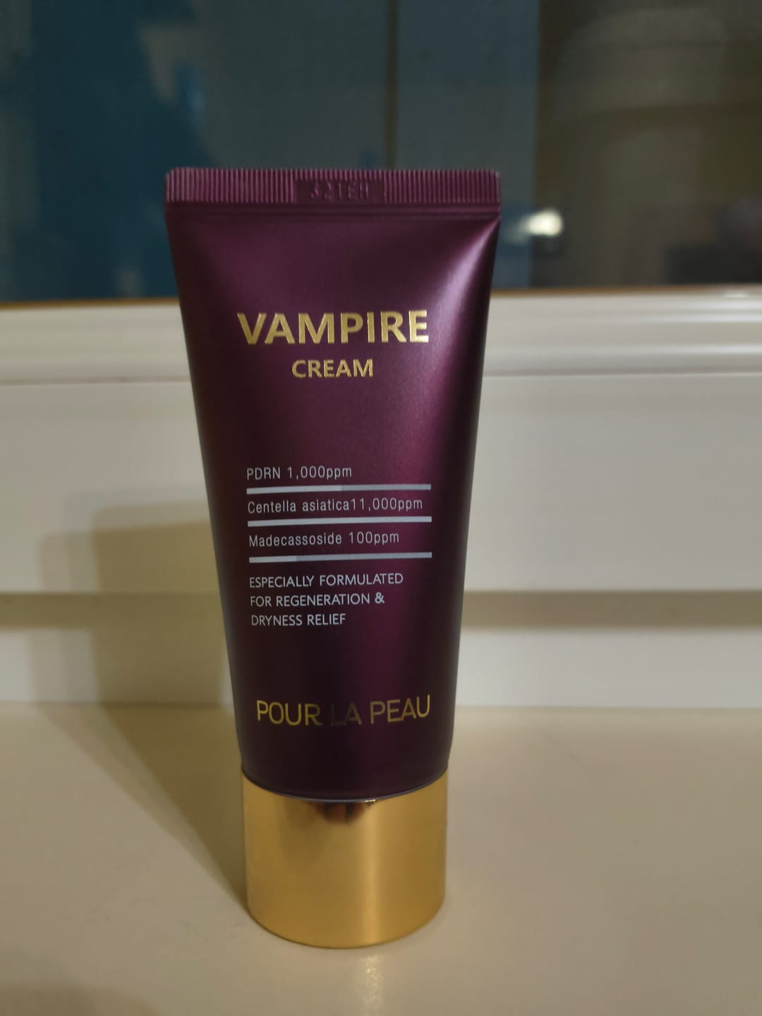 Customer photo review of PDRN Хидратиращ крем за клетъчна регенерация VAMPIRE Cream Poul La Peau