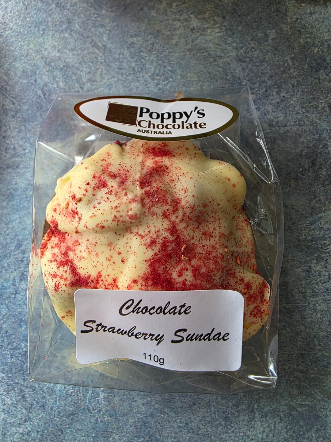 Customer photo review of Strawberry Sundae Pie