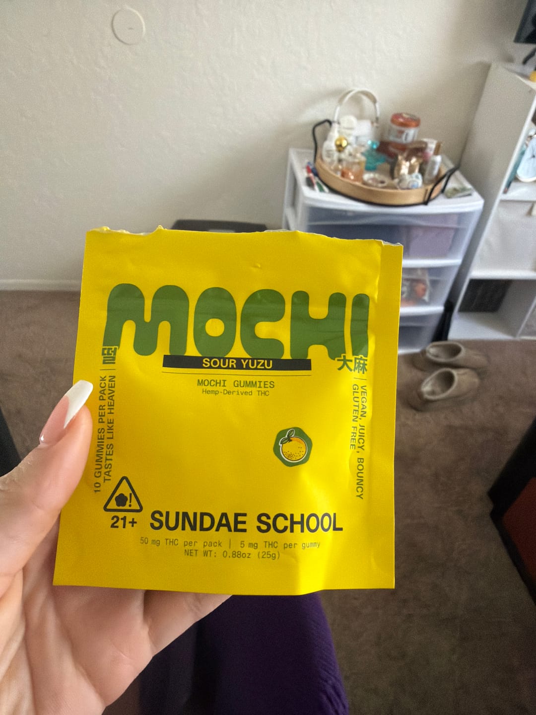 Customer photo review of Sour Yuzu (5mg) Mini
