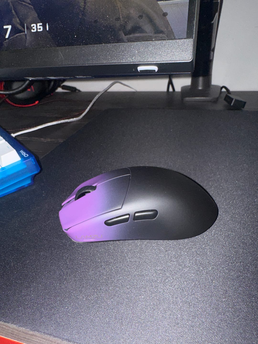 Customer photo review of Lamzu Maya X Wireless Mouse