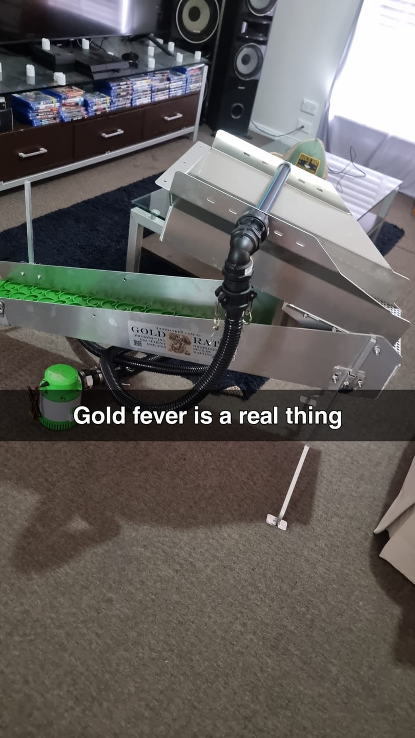 Customer photo review of 8" Outback Pioneer Series Highbanker