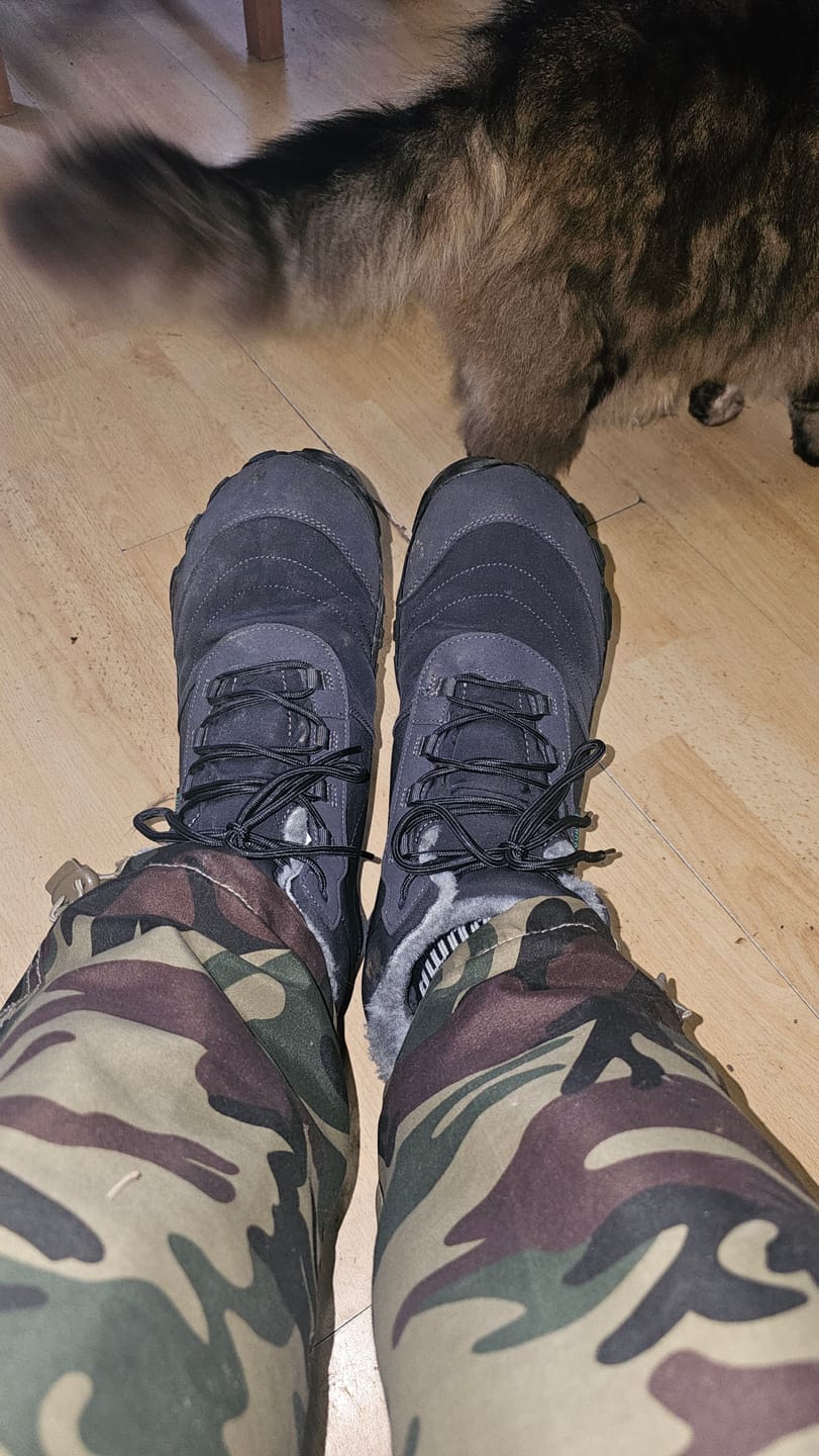 Customer photo review of Will II - Winter Barefoot Shoes
