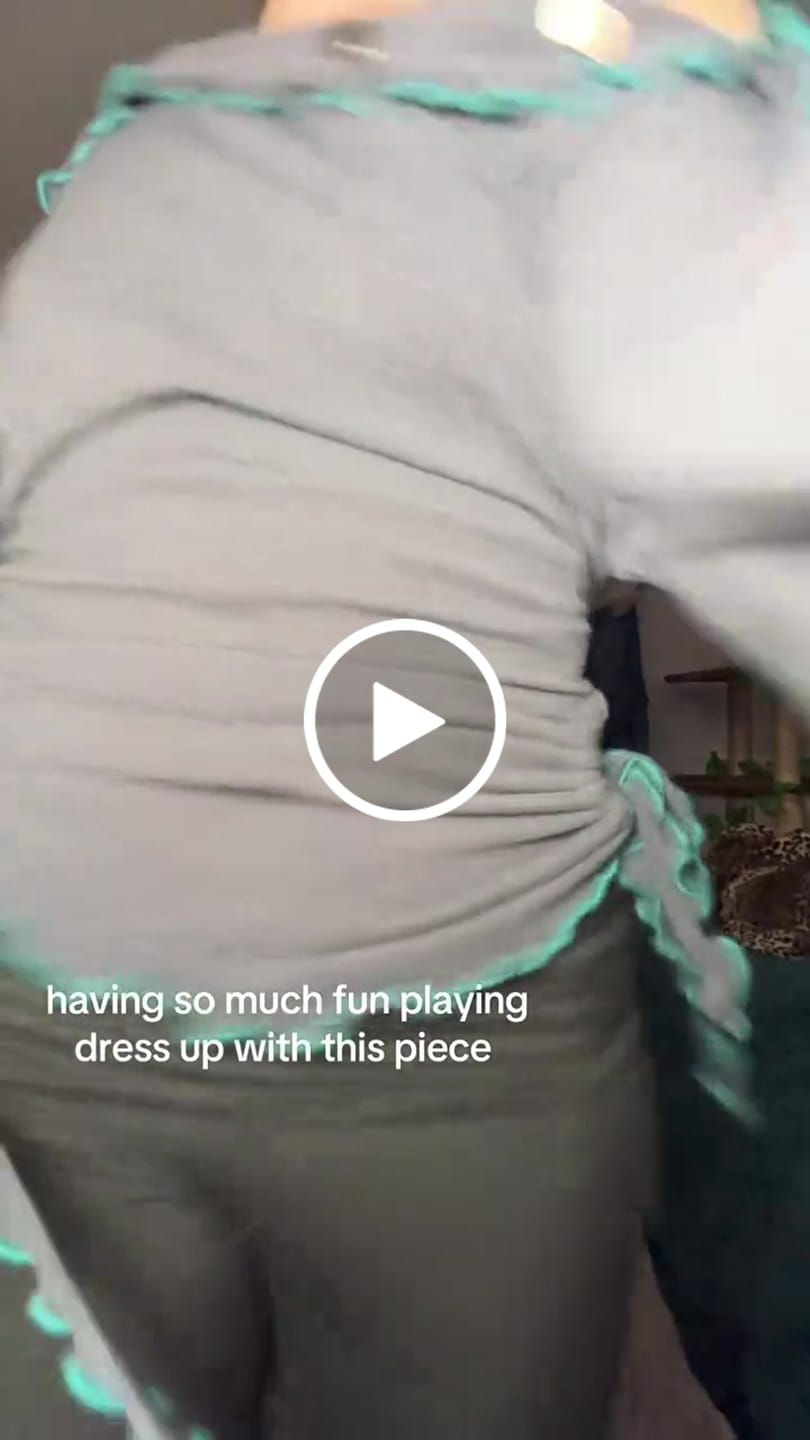 Customer video review of The "She Shell" Sweater/Dress/Skirt