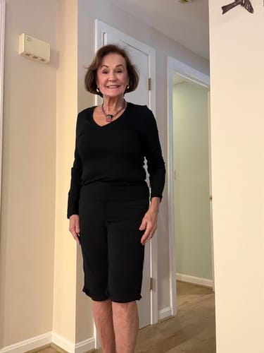 Customer photo review of Brigitte Brianna Seaside Shorts