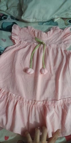 Customer photo review of Pink Tulip Fly Sleeve Dress