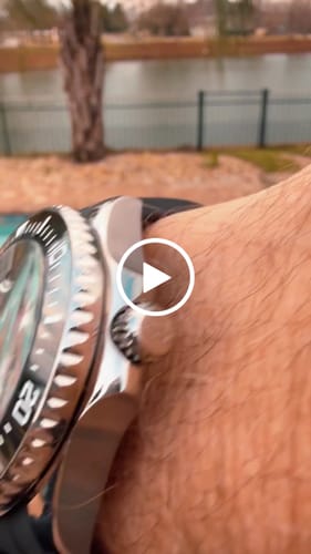 Customer video review of Oceaneva 6000m Deep Marine Explorer VI Grade 5 Titanium Automatic Watch