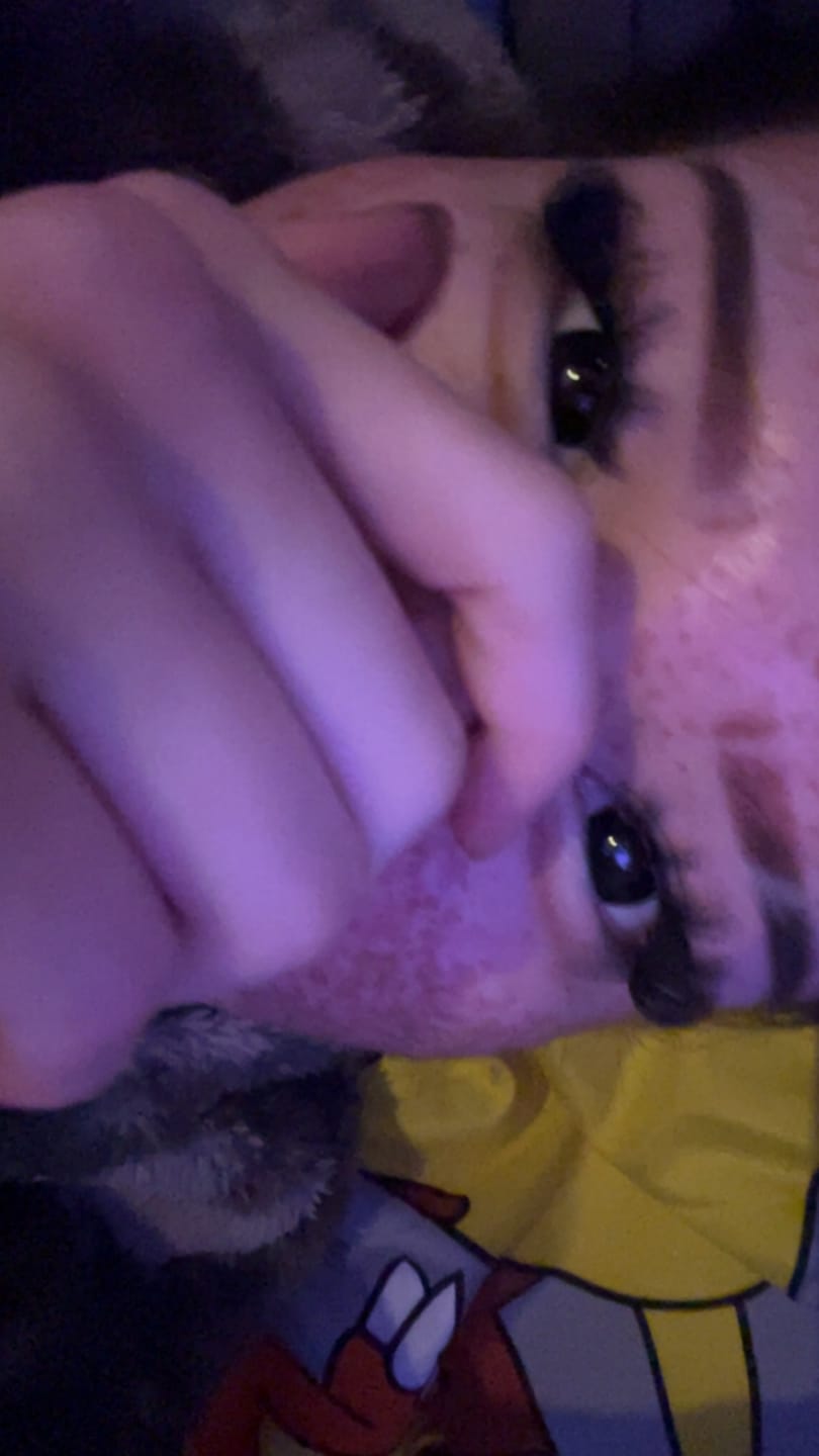 Customer photo review of PRIMAL ® Possessed - Black Colored contact Lenses