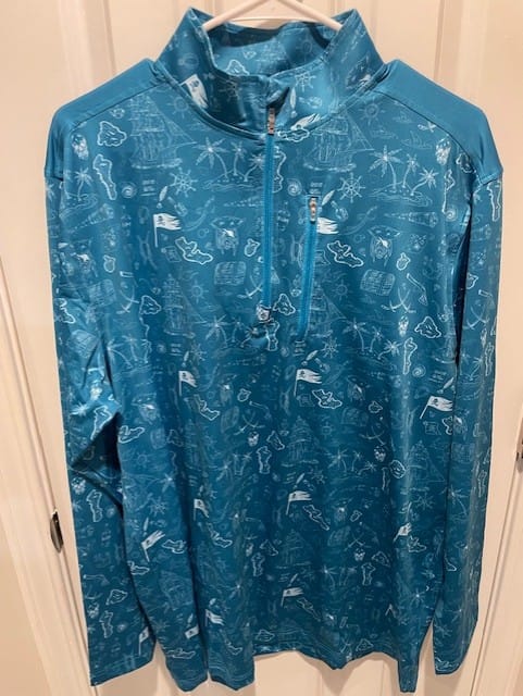 Customer photo review of Sarau's Shipwreck Quarter Zip