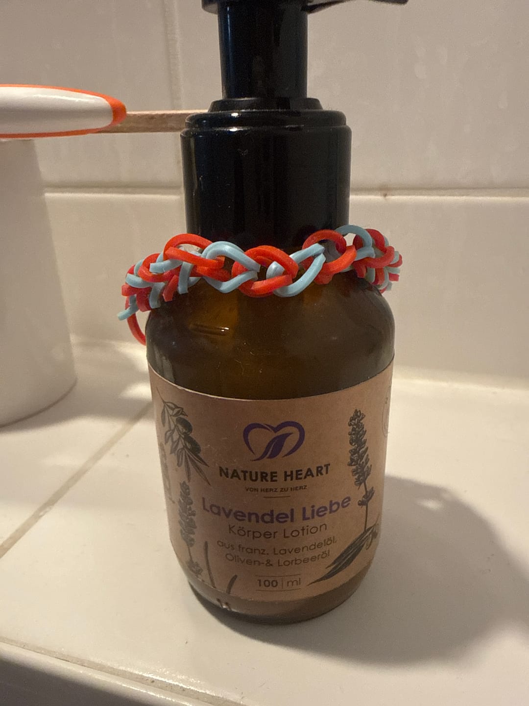 Customer photo review of Lavendel Liebe Körperlotion