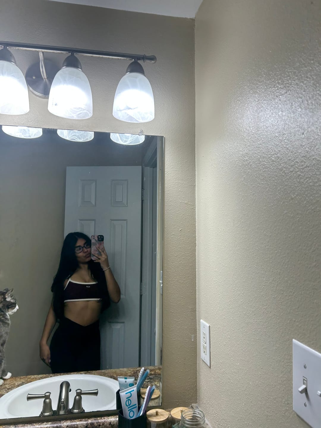 Customer photo review of The Onesie / Black-Cream