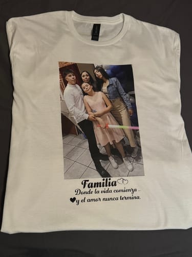 Customer photo review of DTF Transfer By Size