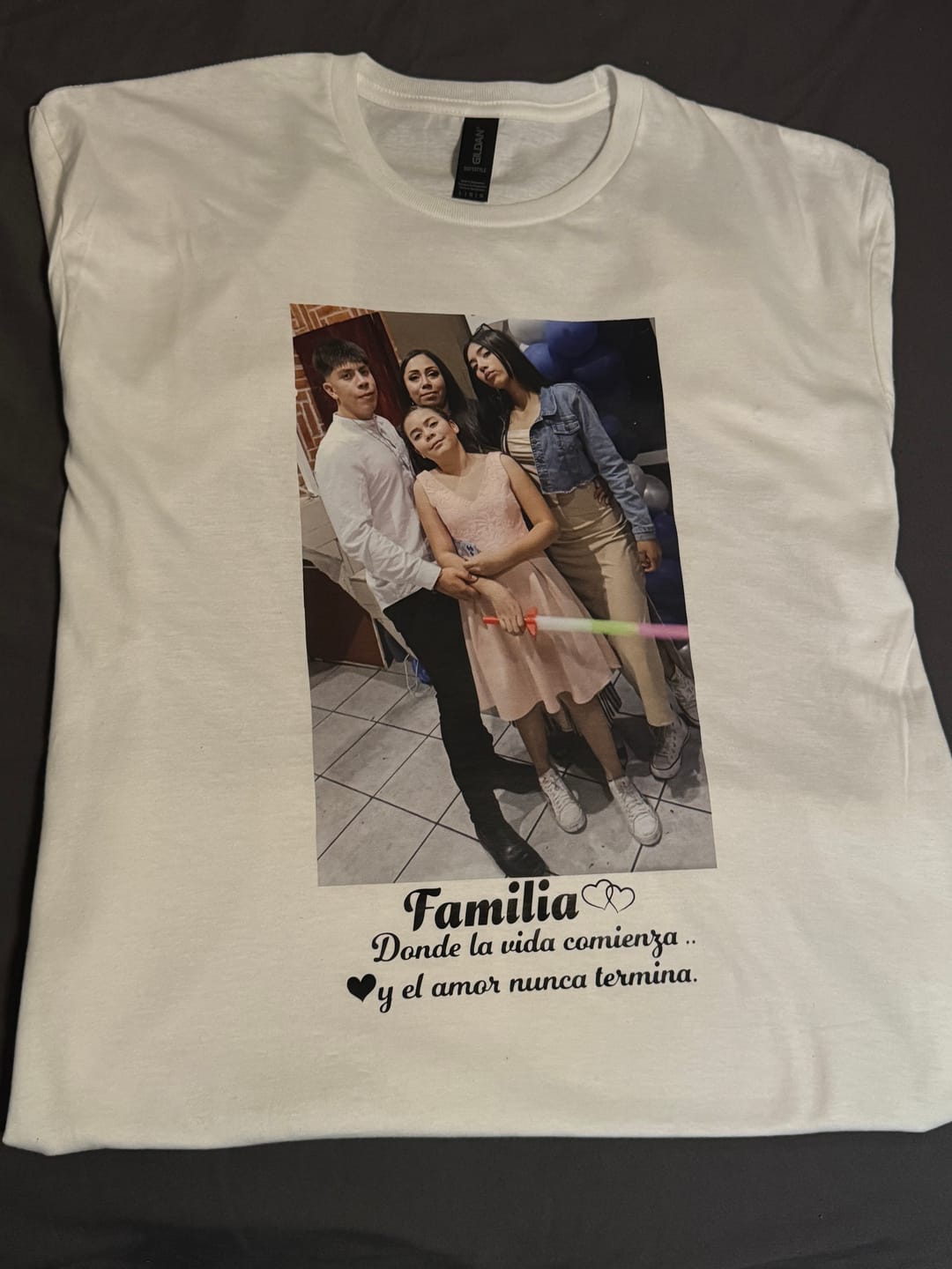 Customer photo review of DTF Transfer By Size