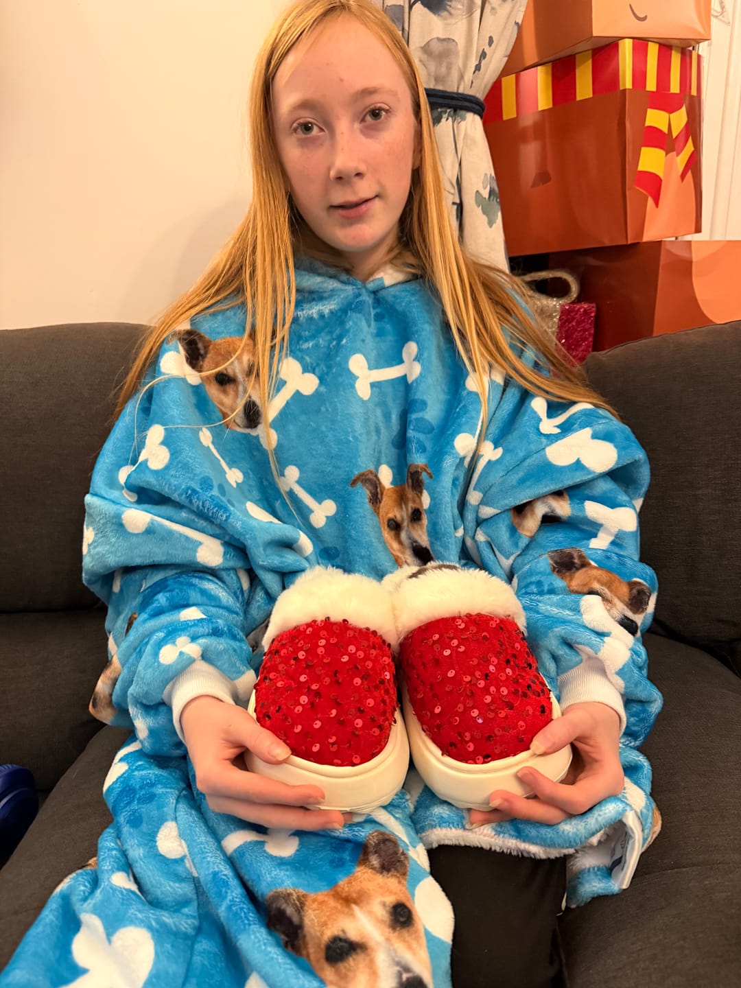 Customer photo review of Custom Dog Hoodie