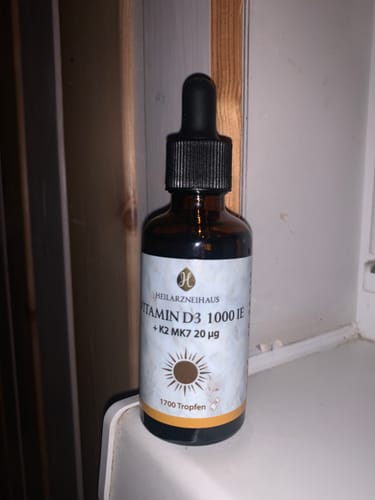 Customer photo review of Vitamin D3 + K2 Tropfen 1000IE vegetarisch