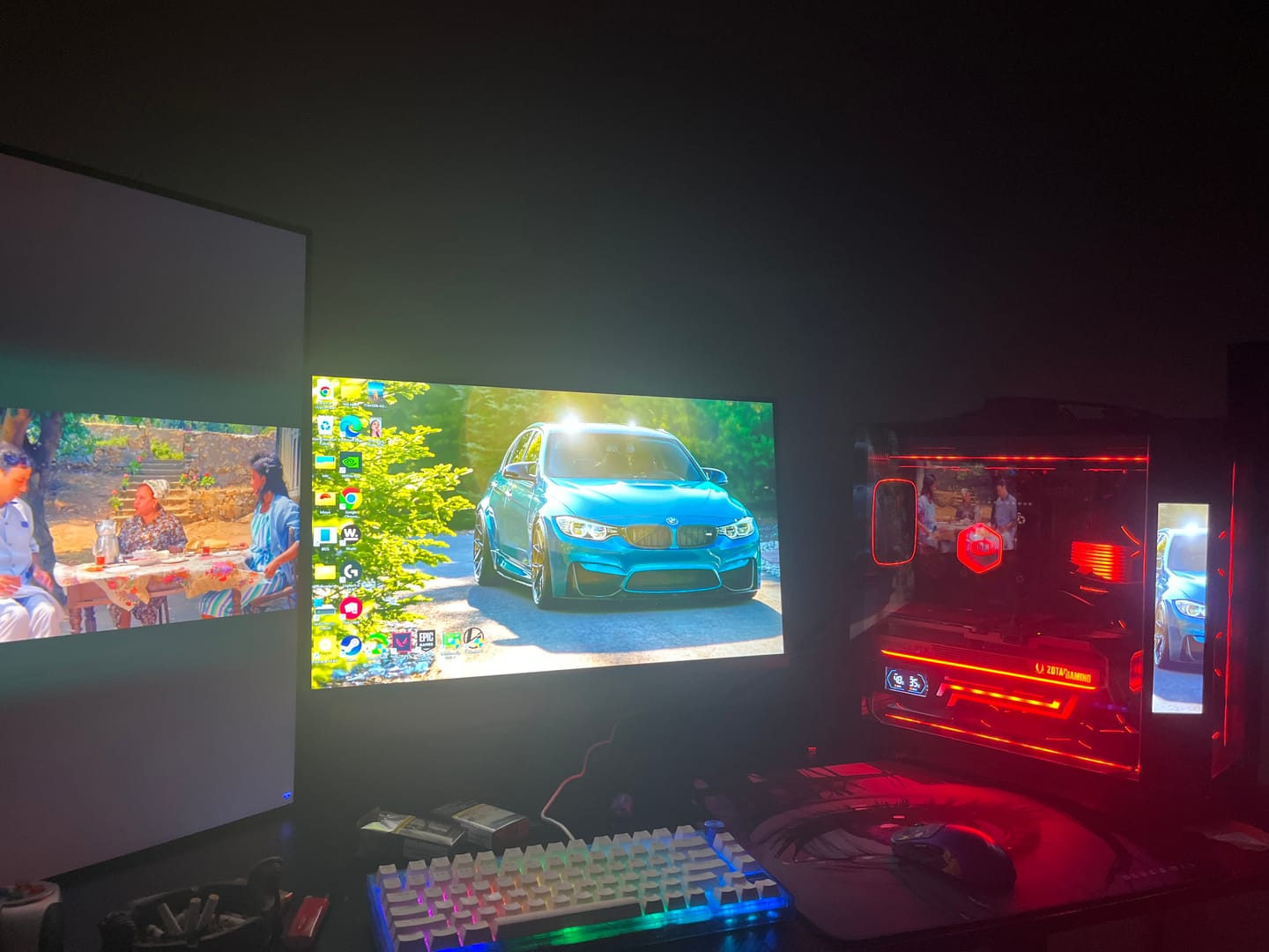 Customer photo review of Nova Lcd Ekranlı 7x12cm ARGB Fan+Kumanda Oyuncu Kasası-Siyah