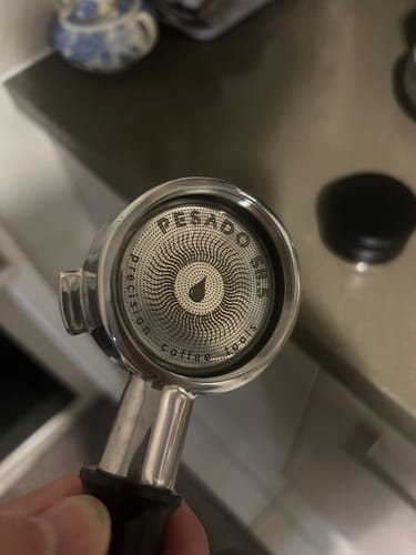 Customer photo review of High Extraction He[%] 54mm Breville Filter Basket - Dosing 18g-22g