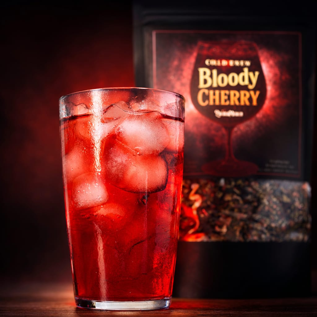 Customer photo review of Bloody Cherry – Cold Brew Teemischung 100g