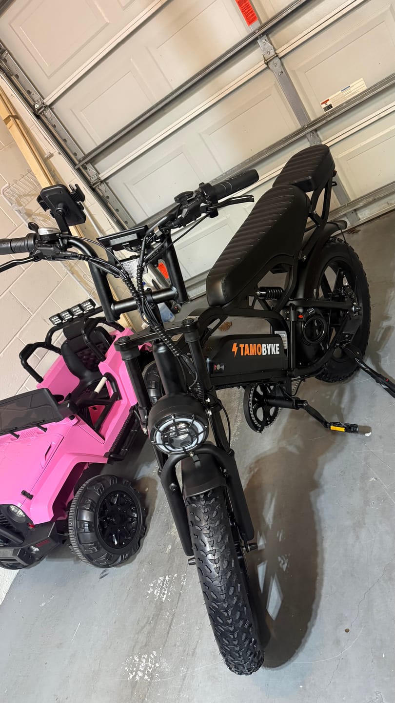 Customer photo review of Tamobyke V20 PRO Electric Bike