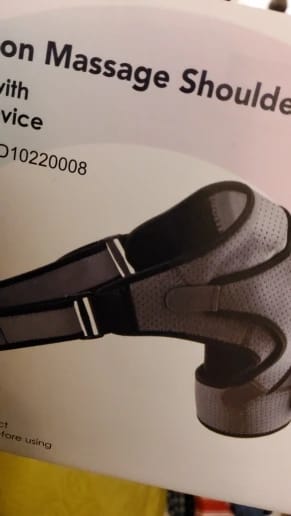 Customer photo review of Smart Heated Cordless Knee Massager - Fast Joint Pain Relief & Recovery