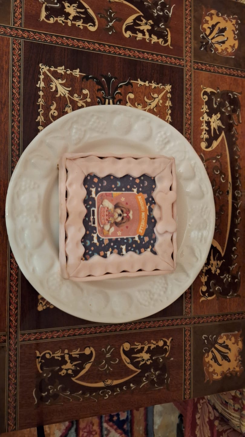 Customer photo review of Fotogenica 2 Torta Per Cani CON FOTO e NOME