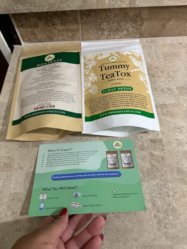 Customer photo review of 28-Day Herbal Detox