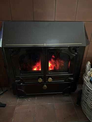 Customer photo review of Kiln Dried Oak Crate