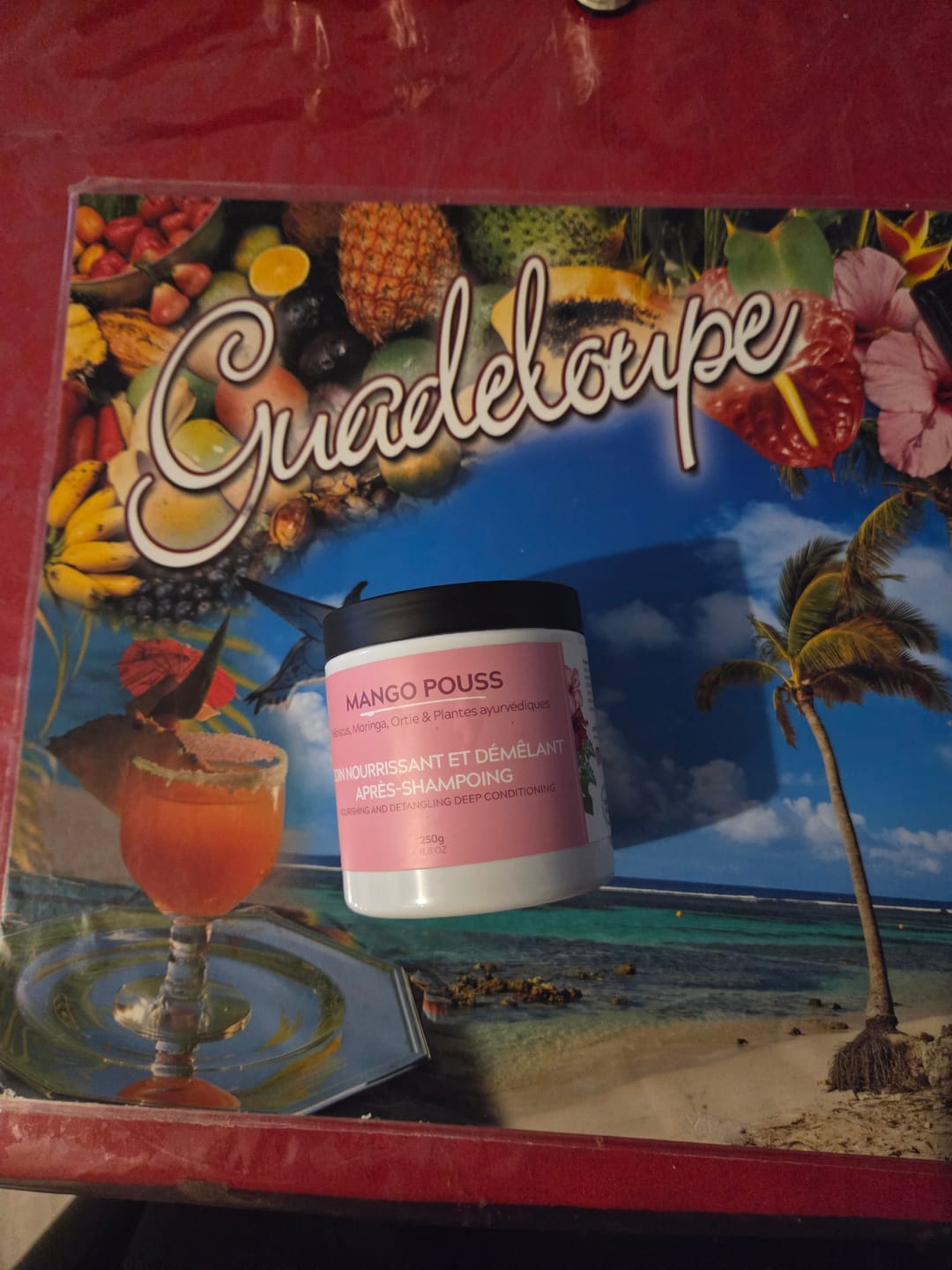 Customer photo review of Soin nourrissant et démêlant après-shampoing - POUSS