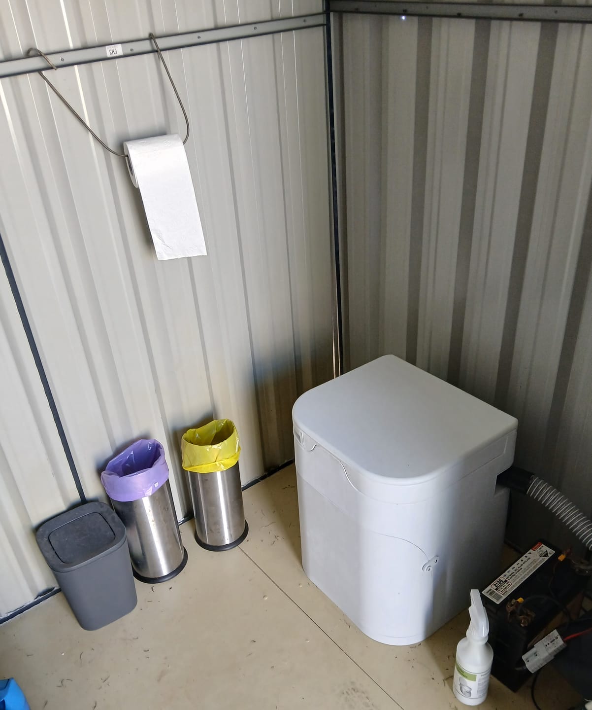 Customer photo review of OGO Origin Sleek Composting Toilet