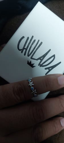 Customer photo review of Anillo Estrella de Mar - Plata .925