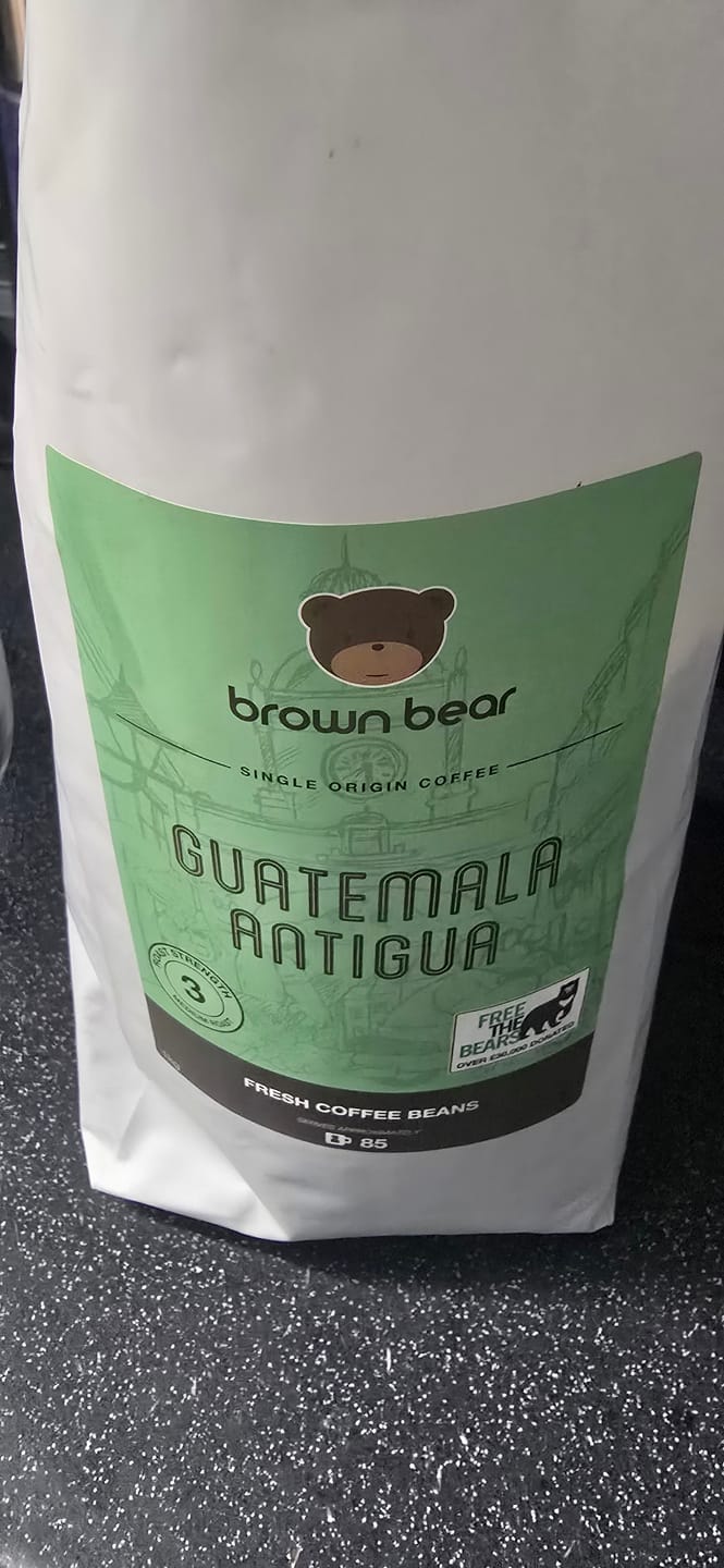 Customer photo review of Guatemala Antigua Coffee - Medium Roast - Strength 3