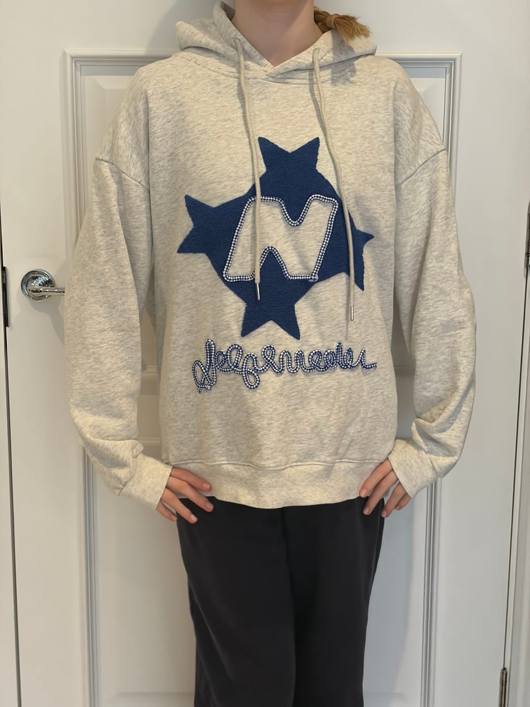 Customer photo review of Aelfric Eden Stellaris Embroidered Hoodie