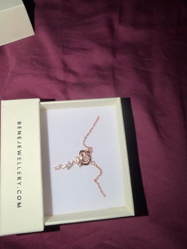 Customer photo review of Isabella Rose Necklace