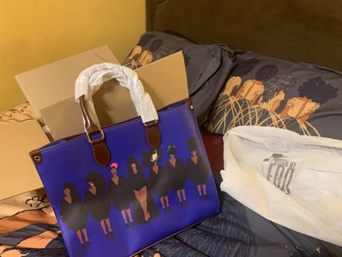 Customer photo review of Tribe Tote Bag