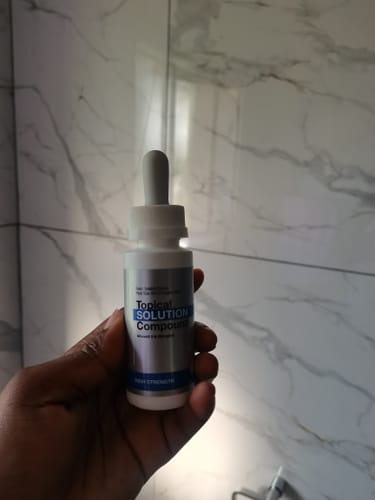 Customer photo review of Minoxidil High Strength (5%) SOLUTION, 3x60ml pack