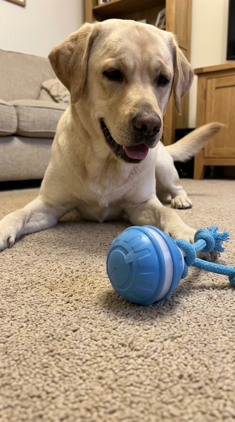 Chase Buddy at home with Sasha P.