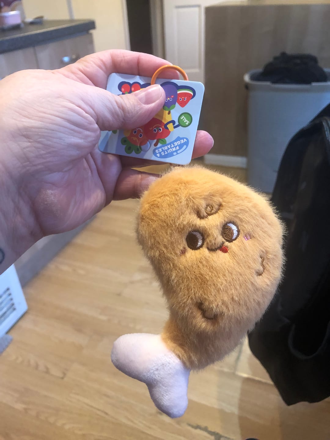 Customer photo review of Cute Food Pendant Plushies