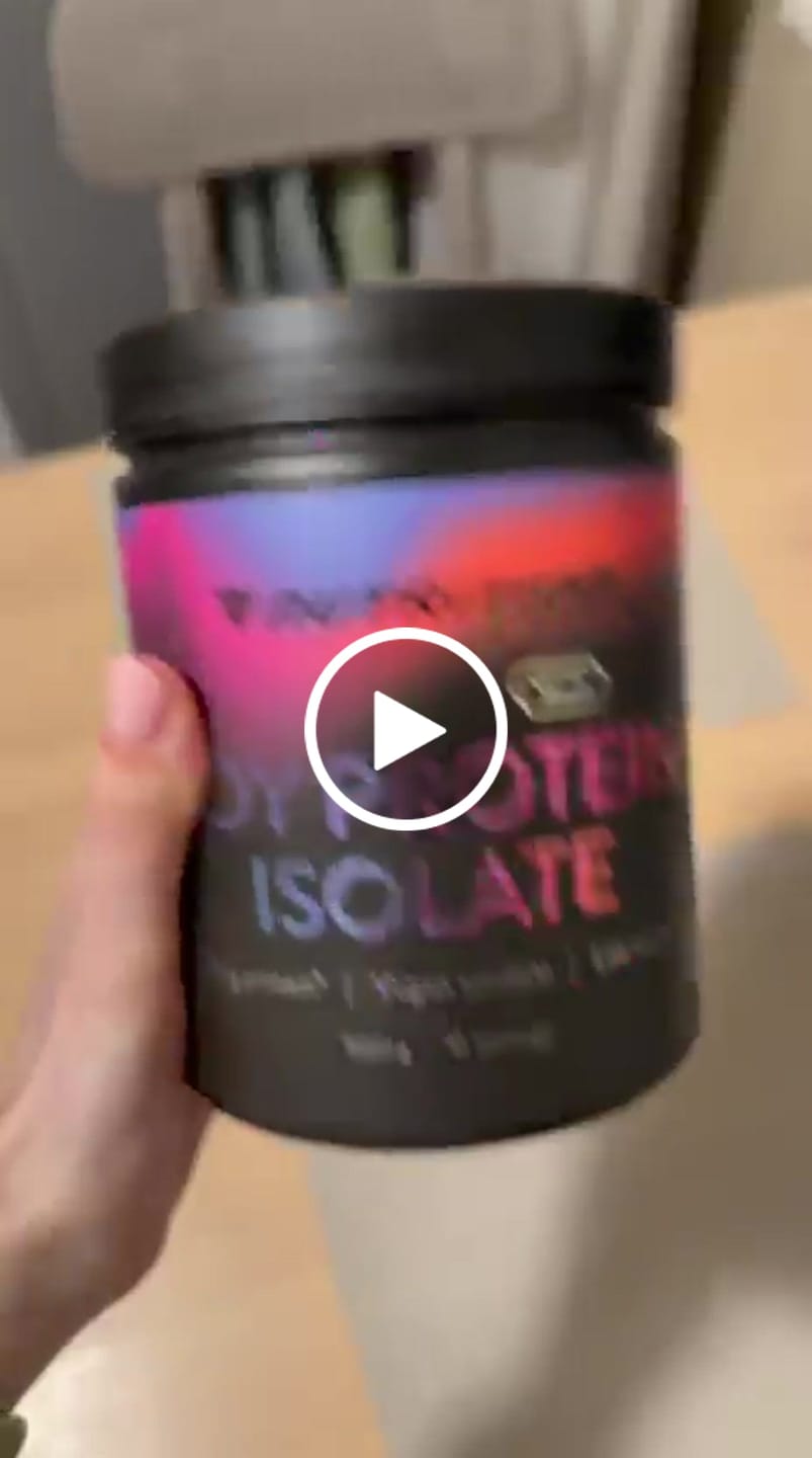 Customer video review of Sojas proteīna izolāts (500 g)