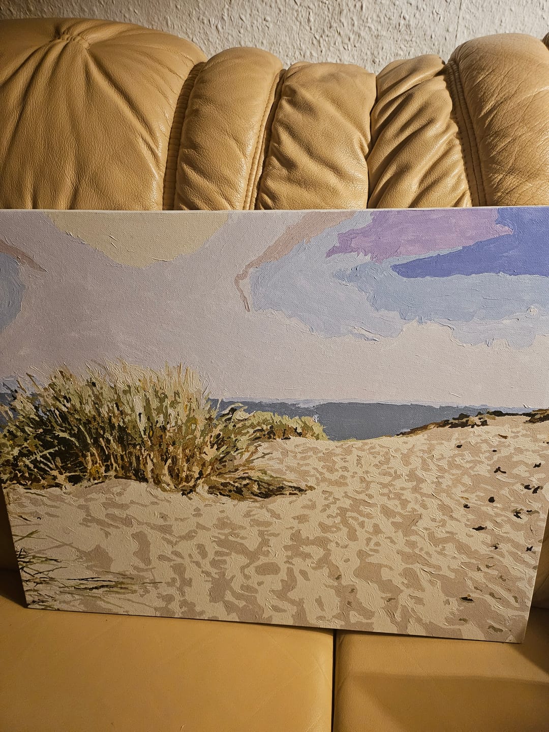Customer photo review of Malen nach Zahlen - Dünen am Sandstrand der Ostsee
