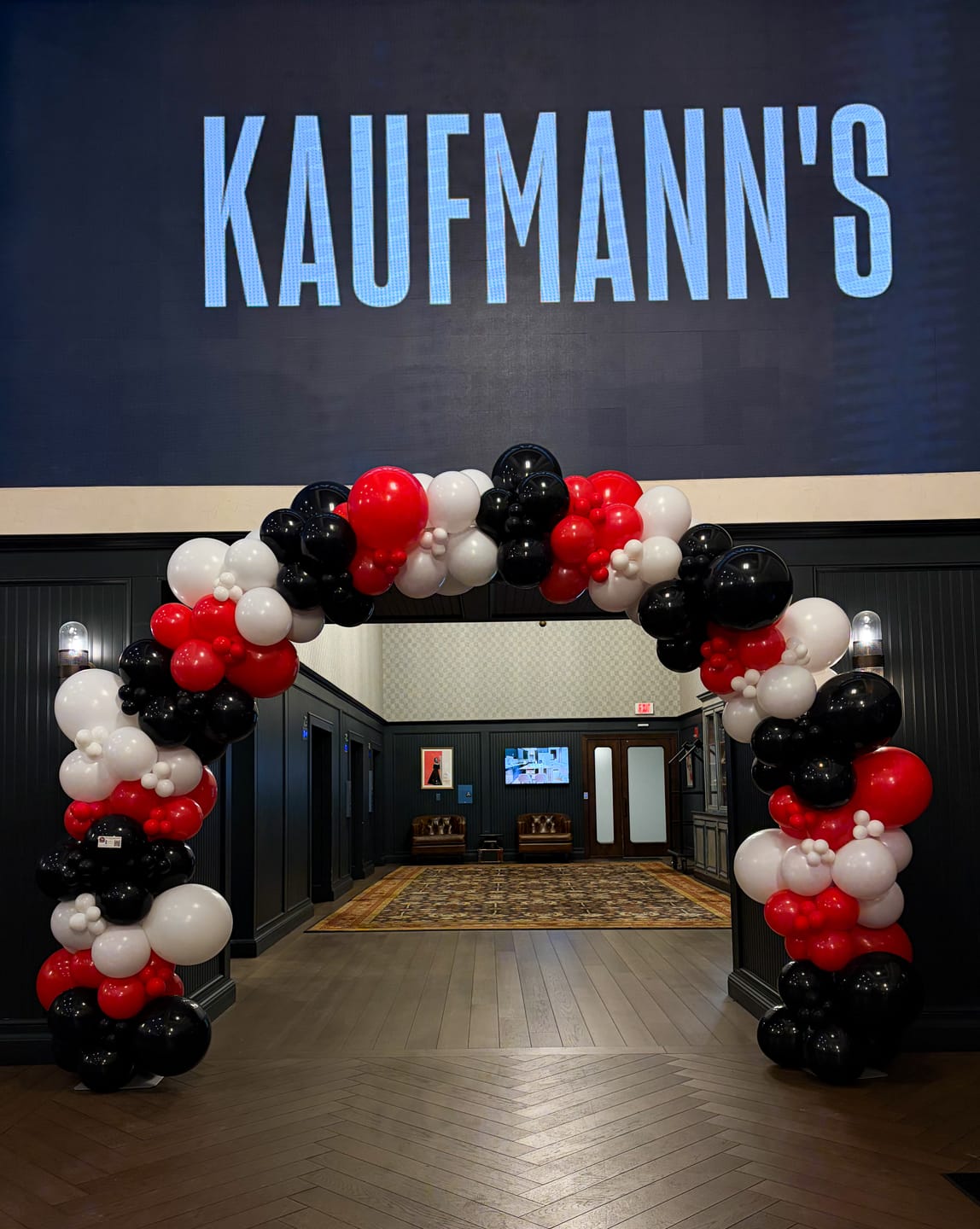 Customer photo review of 10x8 Ft Aluminum Balloon Arch Frame Wedding Arch Stand