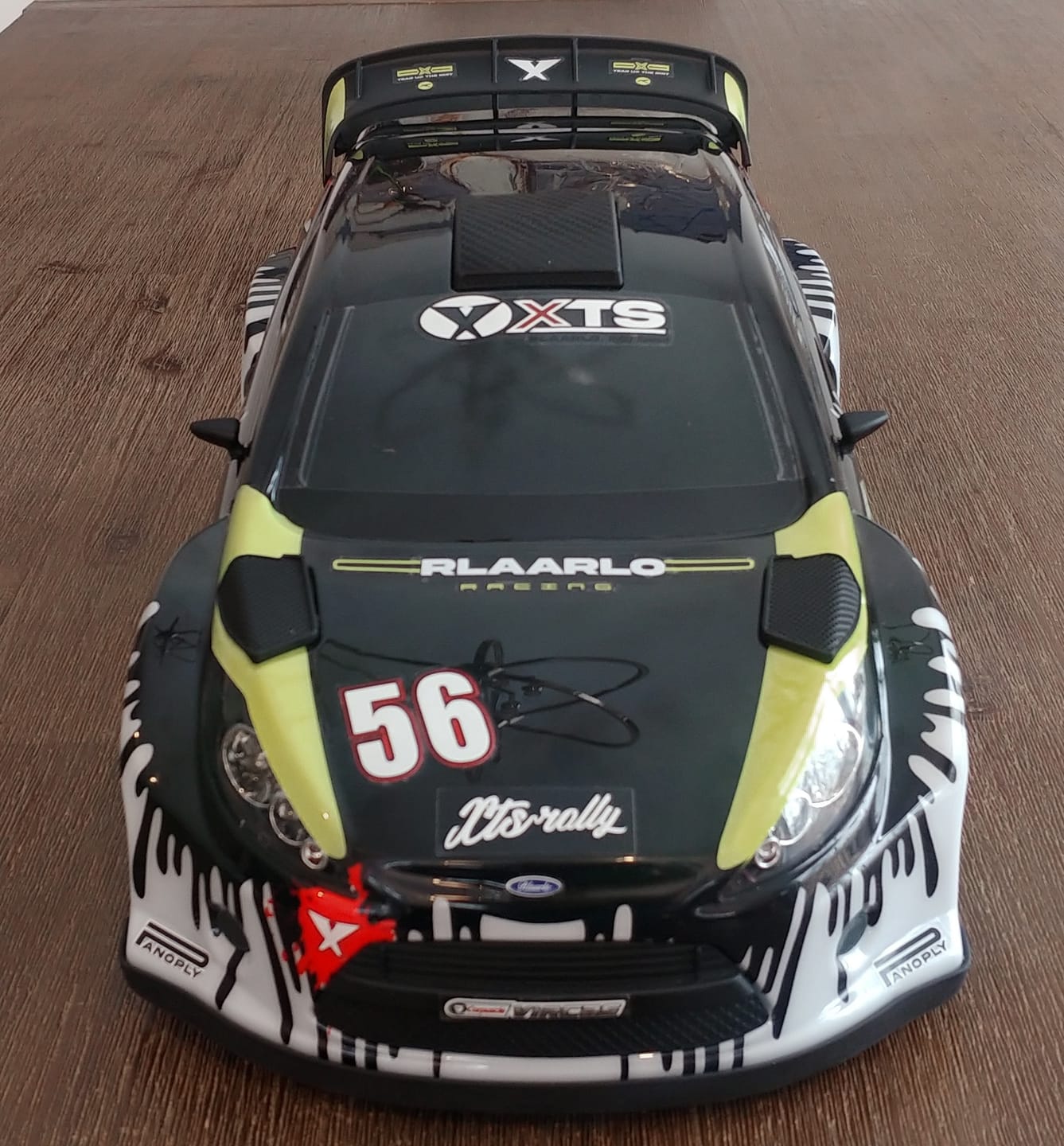 Customer photo review of Rlaarlo 1/10 Scale RTR 4WD Metal Brushless RC Rally Car | XTS-F10