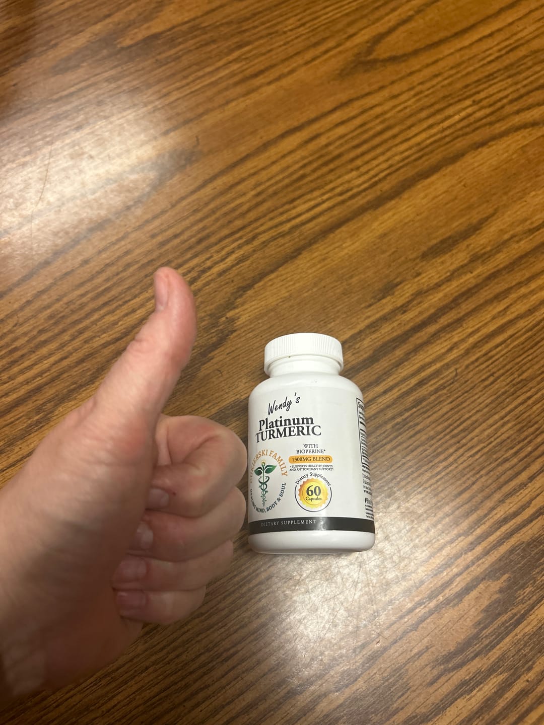 Customer photo review of Wendy's Turmeric