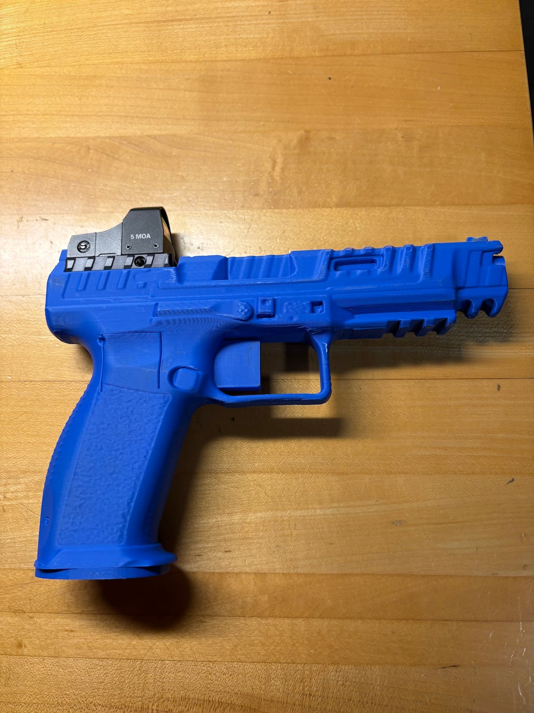 Customer photo review of Grip Keeper Laser Trainer – Trigger-Activated Laser Training Pistol