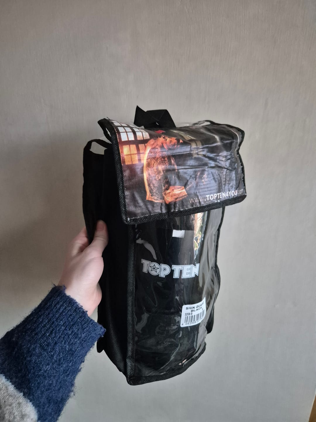 Customer photo review of Top Ten Shinguard "WAKO Style"