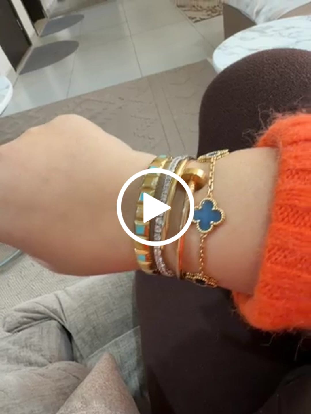 Customer video review of 3MM MOISSANITE TENNIS BRACELET - D COLOR - VVS1