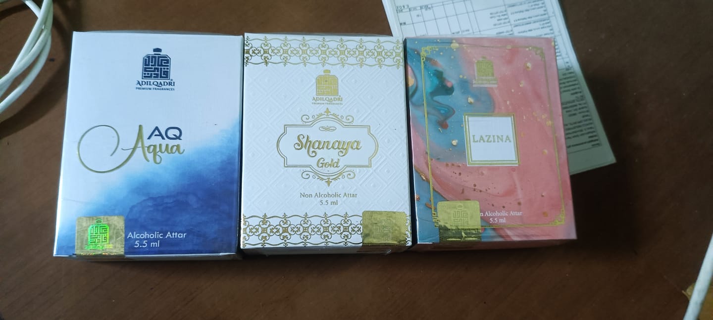 Customer photo review of AQ Aqua Luxury Attar Perfume